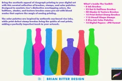 Risograph Toolkit for Procreate