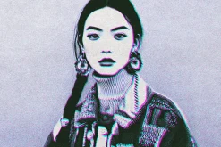 Risograph Glitch Photo Effect