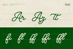 Rivaldy - Monoline Script Font
