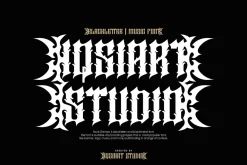 Rock Glempo - Music Font