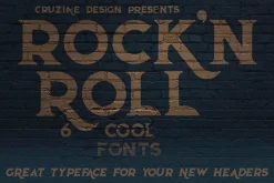 Rock'n Roll Typeface