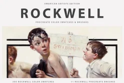 Rockwell's Art Procreate Brushes