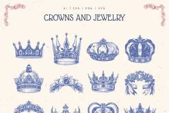 Rococo Wedding | Illustration Kit