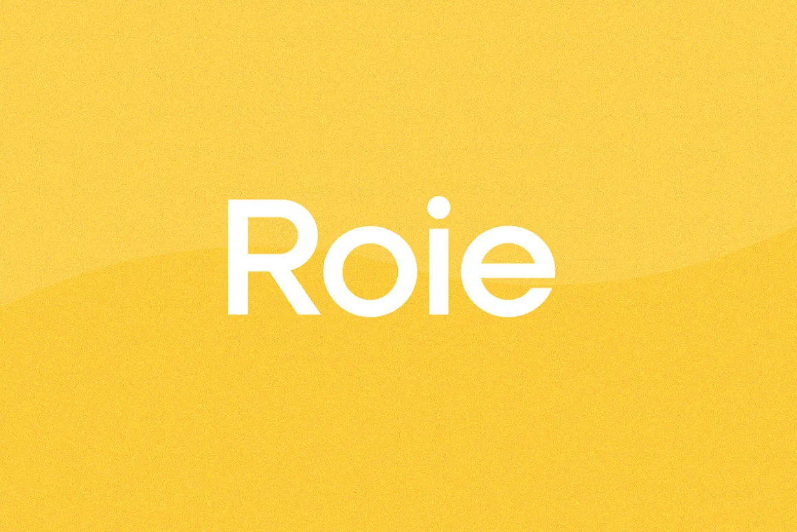 Roie Logo Font