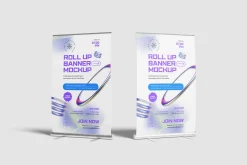 Roll Up Banner Mockup