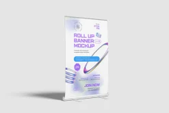 Roll Up Banner Mockup