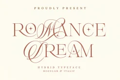 Romance Dream - Hybrid Font