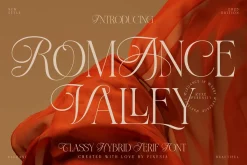 Romance Valley - Ligature Serif Font