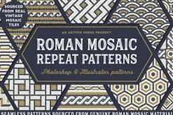 Roman Mosaic Repeat Patterns