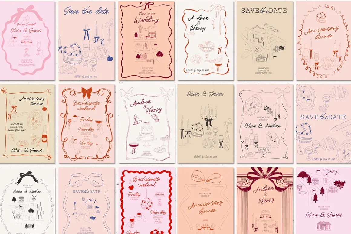 Romantic creator. Whimsical Wedding