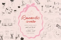 Romantic creator. Whimsical Wedding