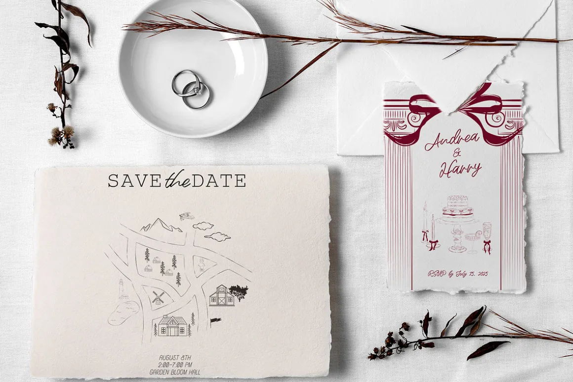 Romantic creator. Whimsical Wedding
