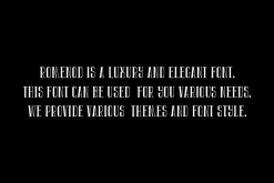 Romenod - Luxury Bold Font