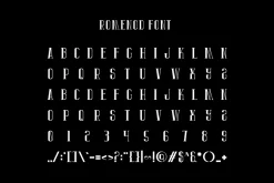 Romenod - Luxury Bold Font