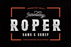 Roper Font Family - 70% OFF