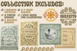 Rosarito Typeface | Coastal Font