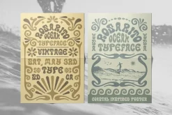 Rosarito Typeface | Coastal Font