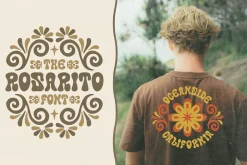Rosarito Typeface | Coastal Font