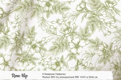 Rose Hip - 6 Seamless Patterns