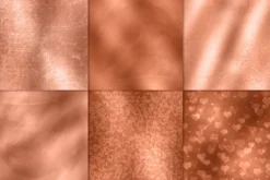 240+ Rose Gold Foil Texture Pack