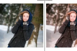 ROSE GOLD MOBILE LIGHTROOM PRESET
