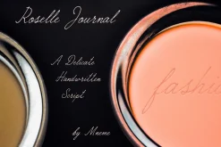 Roselle Journal | Script Font