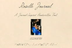 Roselle Journal | Script Font