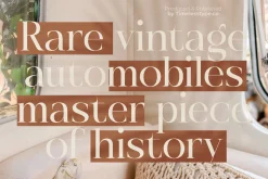 Rosse Merona Modern Serif Font