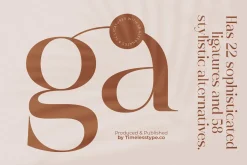 Rosse Merona Modern Serif Font