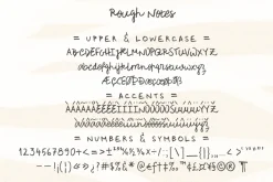 Rough Notes handwritten font