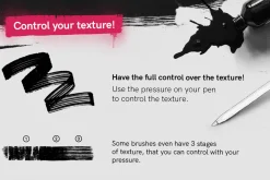 RoughPack 2 – Procreate Brushes