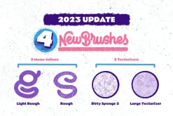 Rough&Raw Procreate Brush Set