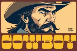 Round Timber Cowboy Display Font