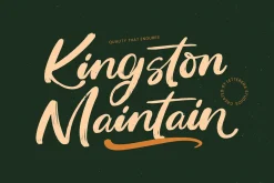 Routine Oldnight Modern Brush Font