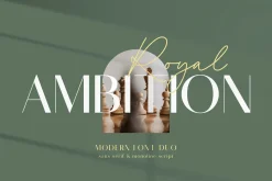 Royal Ambition | Font Duo