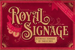 Royal Signage Typeface