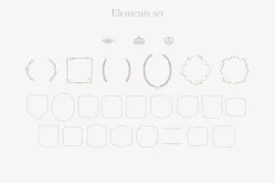 Royal Wedding Monograms font family