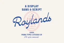 Roylands Font Duo