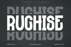 Ruchise - Condensed Font