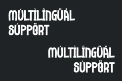 Ruchise - Condensed Font