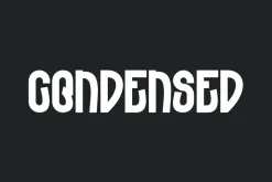 Ruchise - Condensed Font