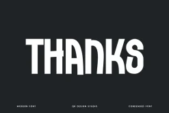 Ruchise - Condensed Font