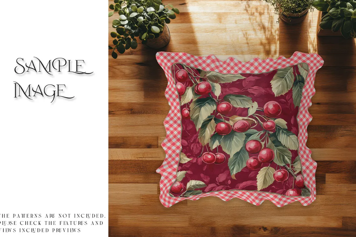 Ruffle Pillow Mockups
