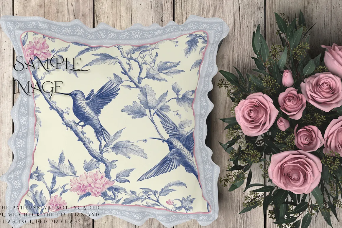 Ruffle Pillow Mockups