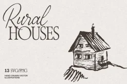 Rural House Sketches Collection