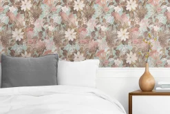 Rustic Floral Wallpaper
