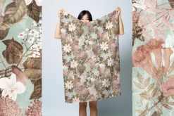 Rustic Floral Wallpaper