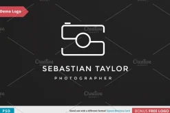 S - Square Business Card Template