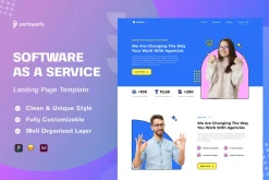 SAAS Modern - Bundling Landing Page