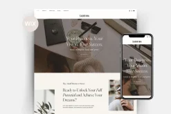 Sabrina Wix Website Template